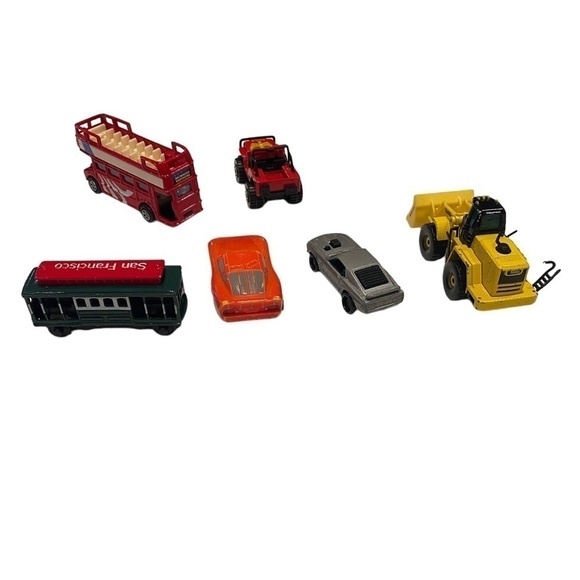 Lot of Vintage Cars Tonka San Francisco Sightseeing/Cars/Jeep/1997 Mustang Mach - Picture 4 of 16